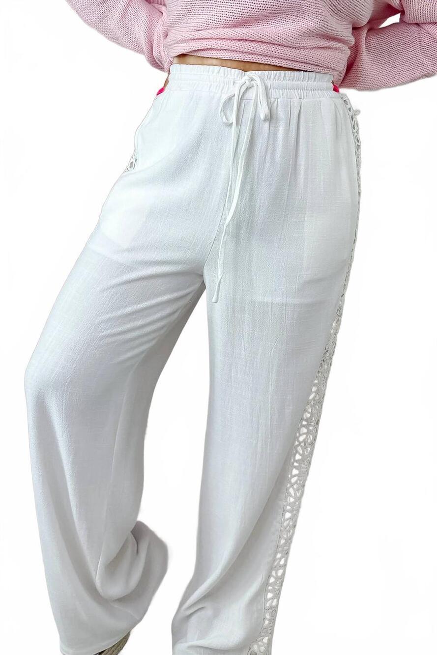 NEW HYFVE women's del mar summer pants in white